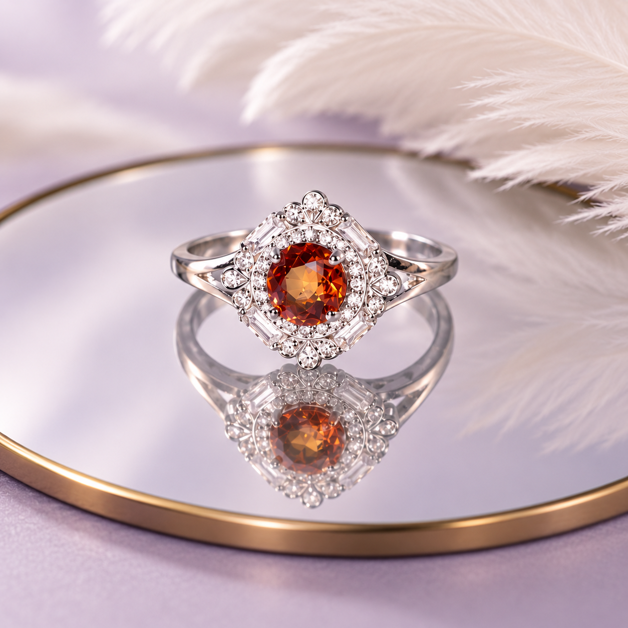 ChatGPT Image Sep 6, 2026, 05_30_34 PM Hessonite Sterling Silver Ring